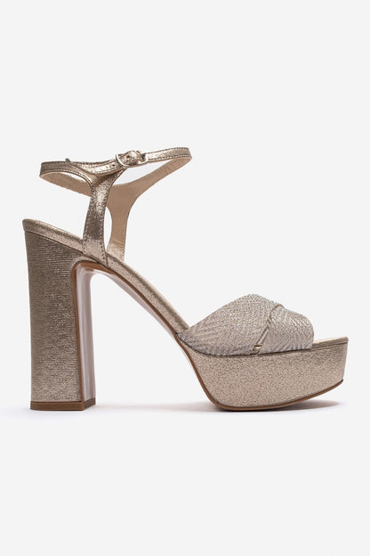 ORELION - Gold Platform Heel (Women)