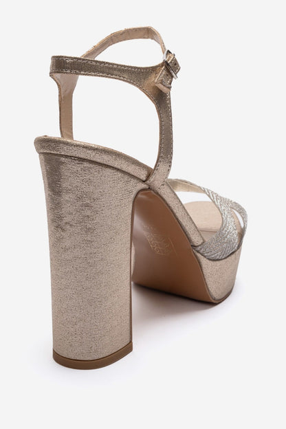 ORELION - Gold Platform Heel (Women)