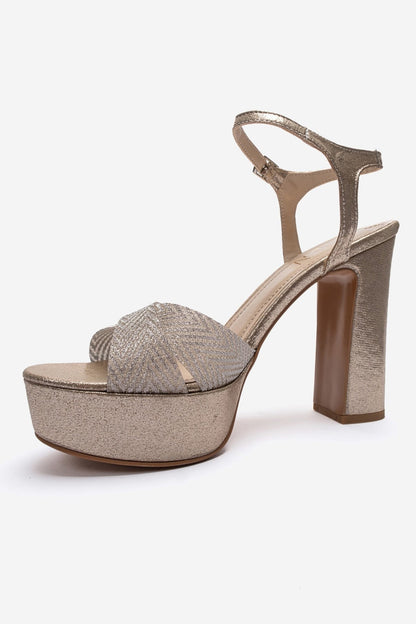 ORELION - Gold Platform Heel (Women)