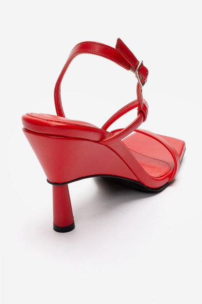 Jolene - Red Stiletto Pump (Women)