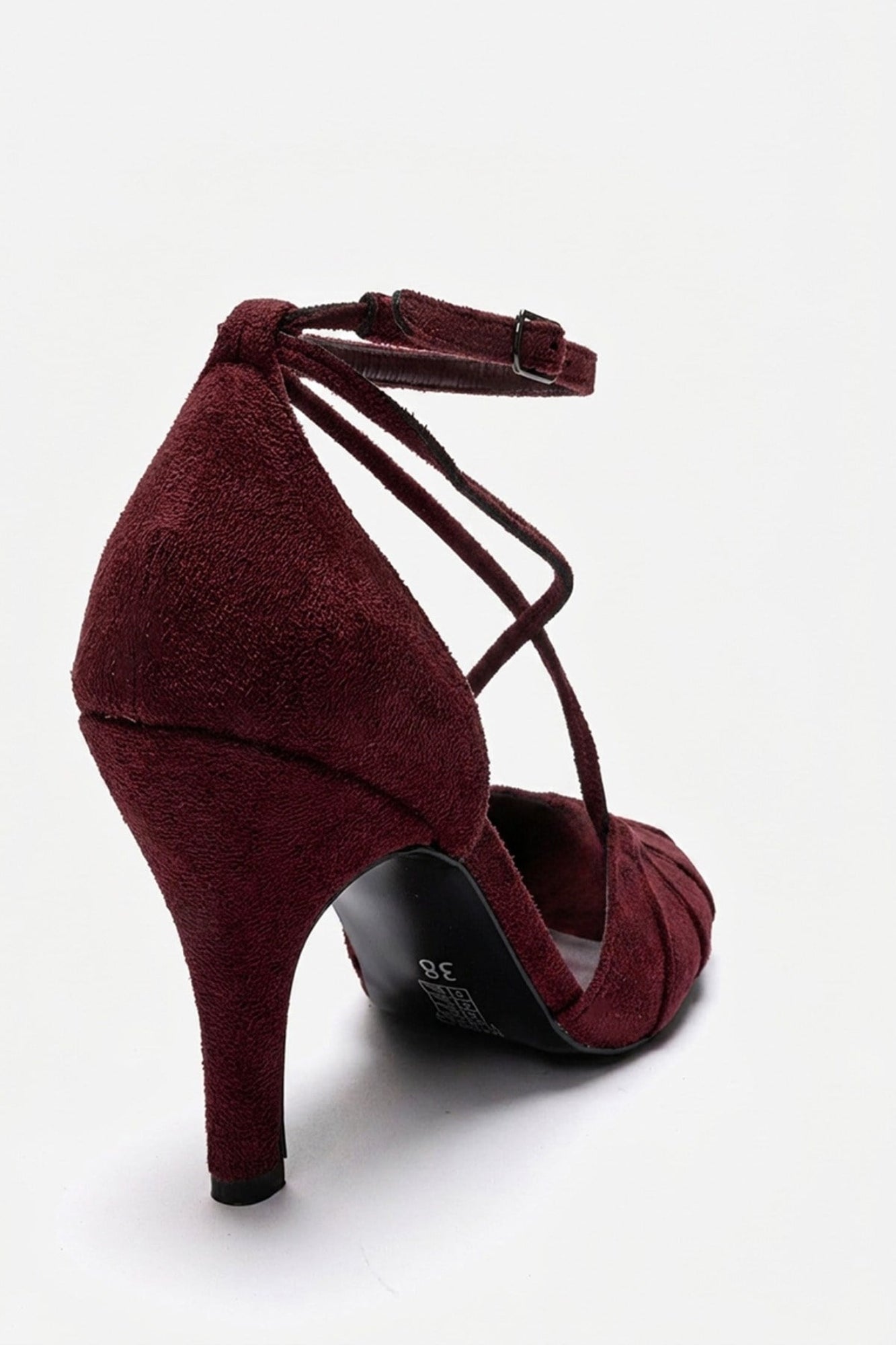 Eliza - Burgundy Suede Stiletto Pump (Women)
