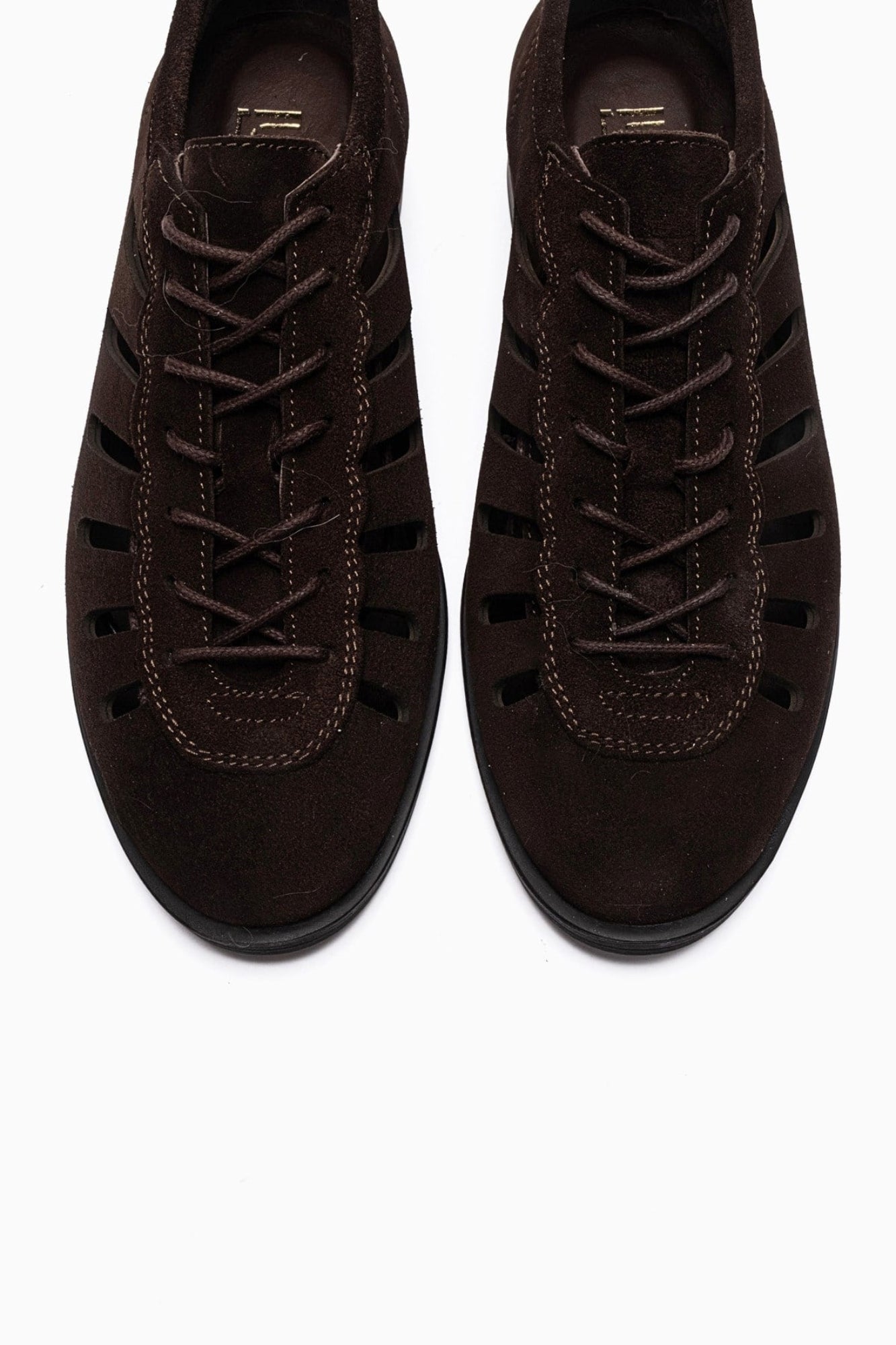 ASTRON - Brown Suede Genuine Leather Casual Shoe (Women)