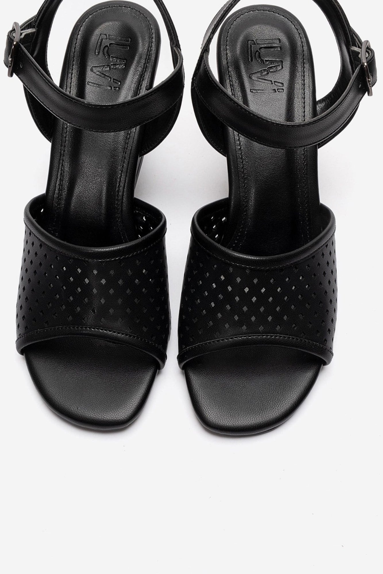HERVON - Black Wedge Heel Pump (Women)