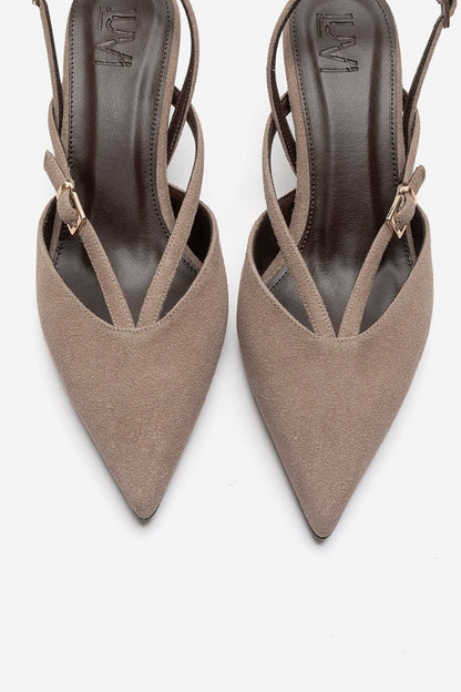 ARMONIA - Taupe Stiletto Pump (Women)