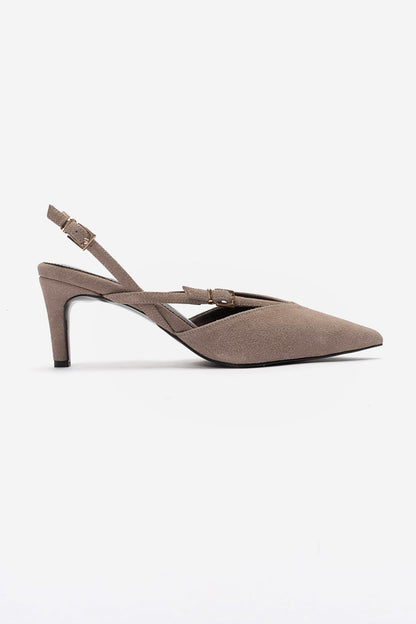 ARMONIA - Taupe Stiletto Pump (Women)