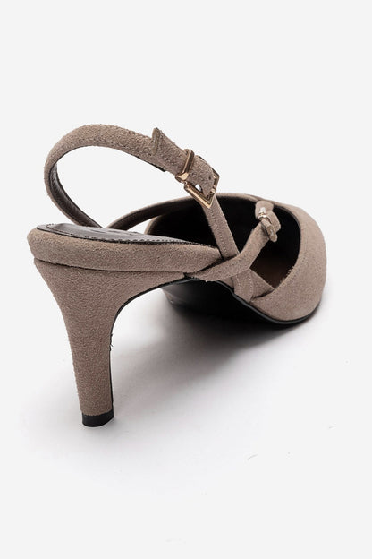 ARMONIA - Taupe Stiletto Pump (Women)