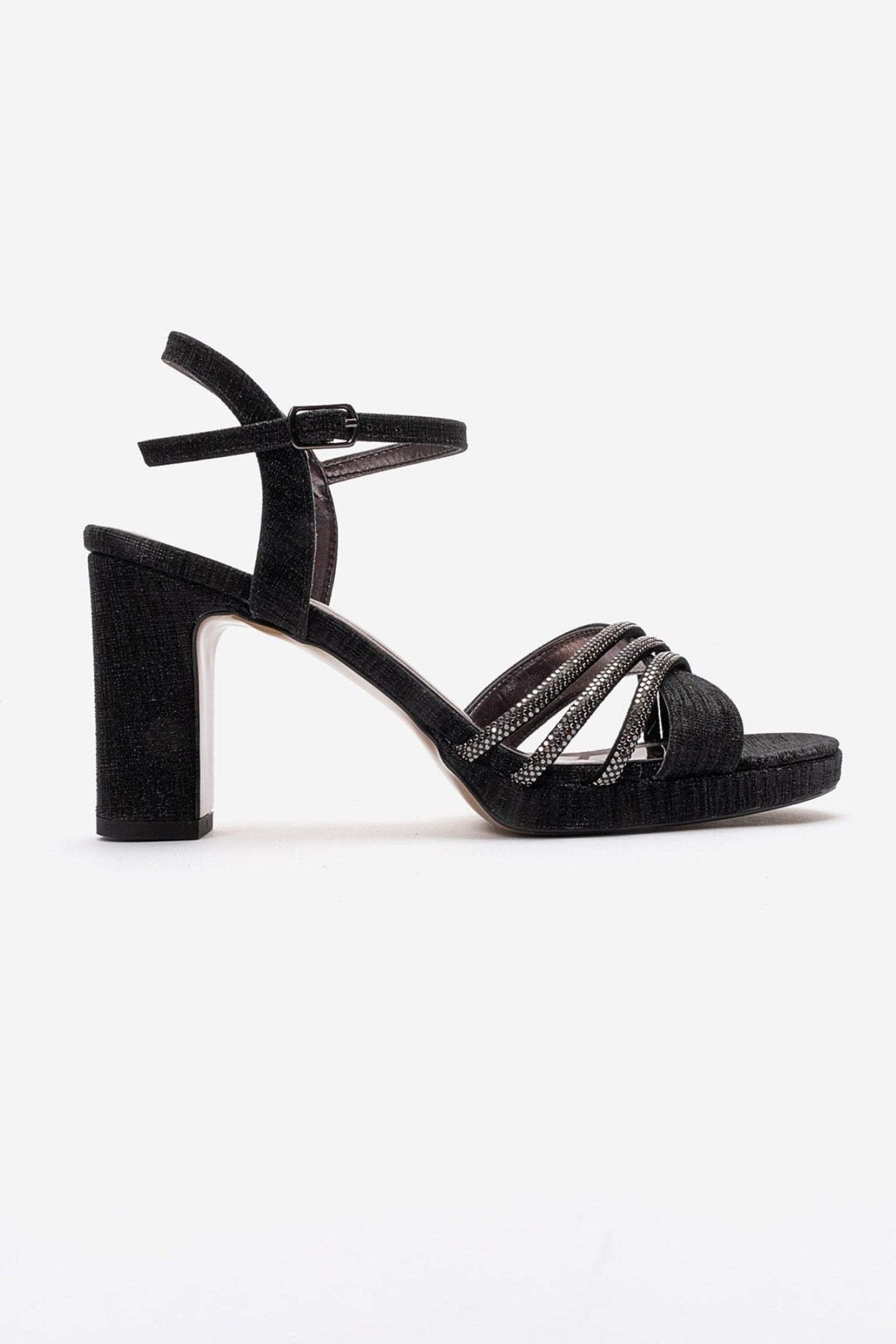 JARENA - Black Block Heel Pump (Women)