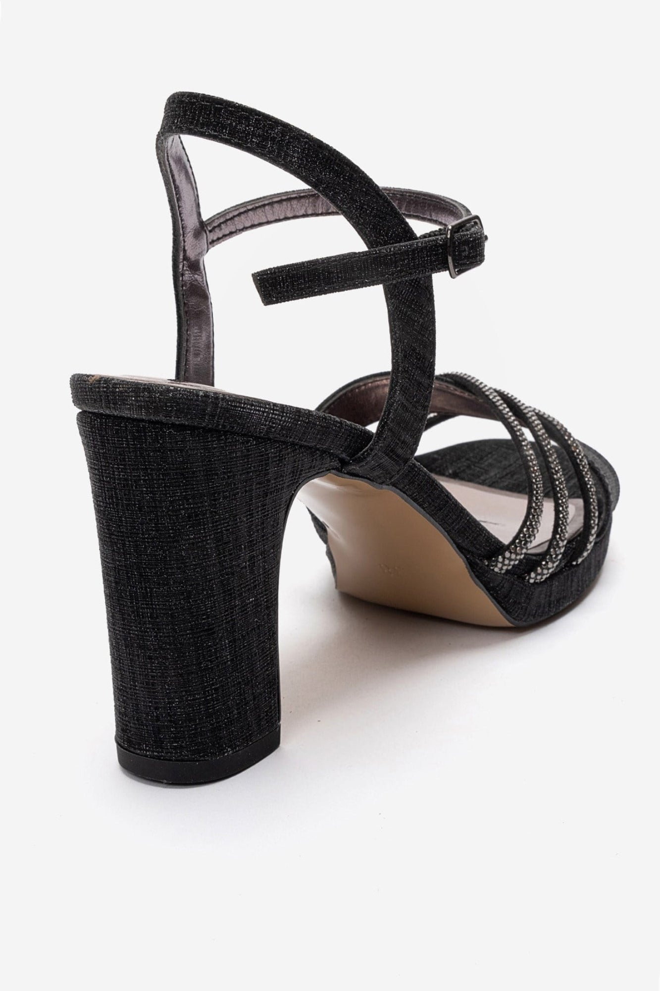 JARENA - Black Block Heel Pump (Women)
