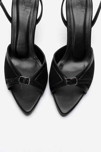 ULEA - Black Stiletto Pump (Women)