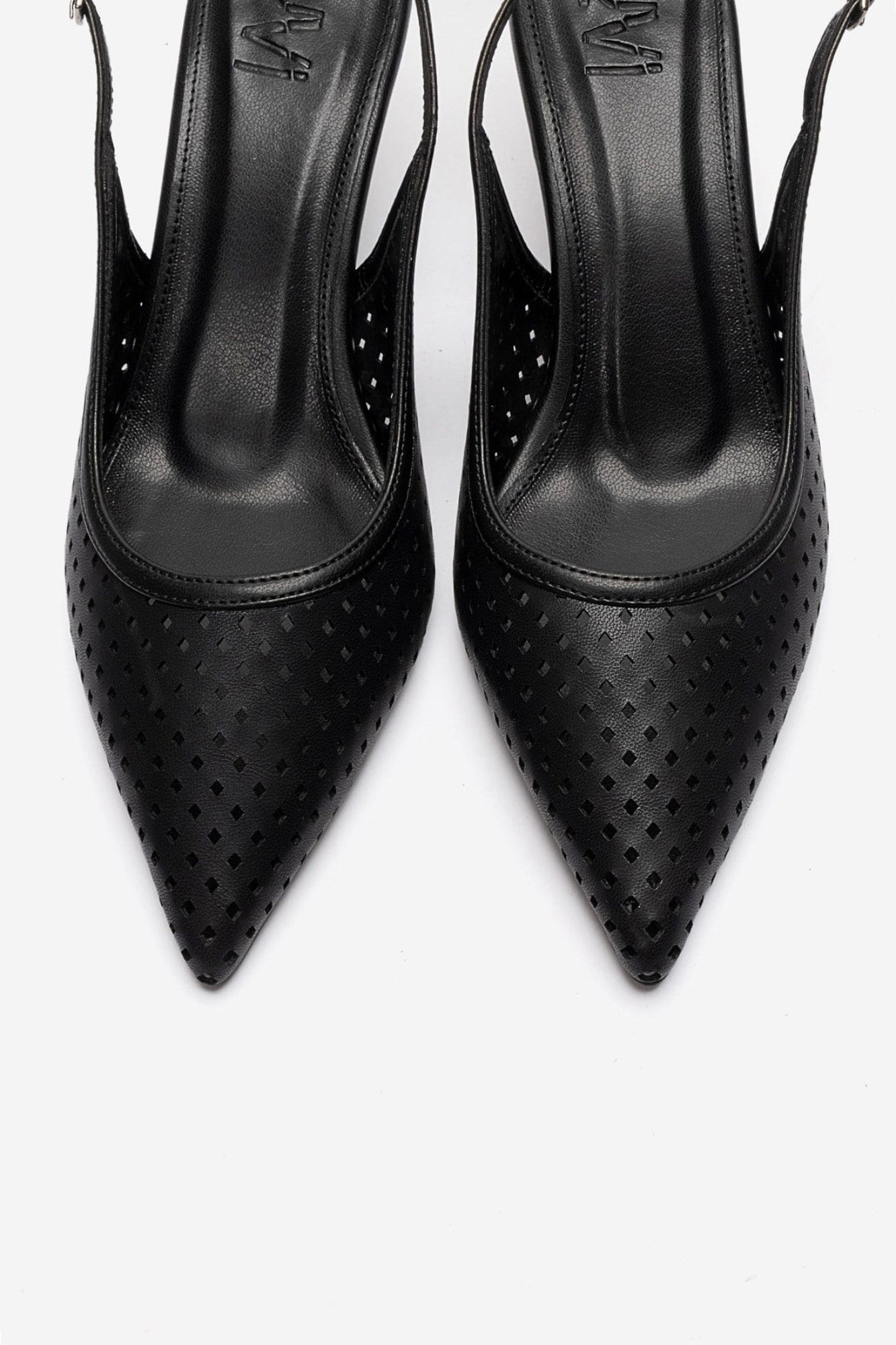 UVIEN - Black Stiletto Pump (Women)