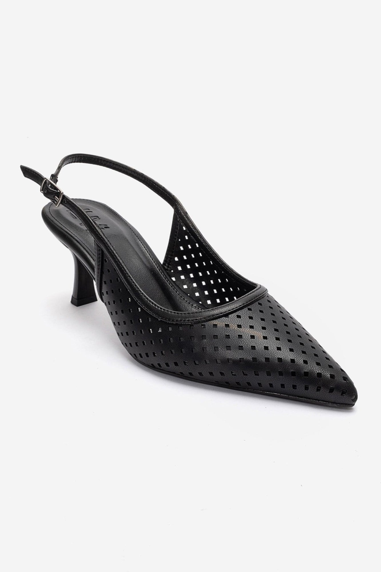 UVIEN - Black Stiletto Pump (Women)