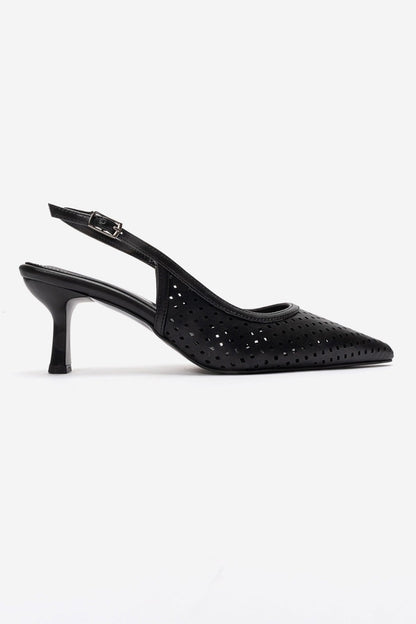 UVIEN - Black Stiletto Pump (Women)