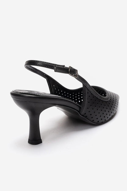 UVIEN - Black Stiletto Pump (Women)