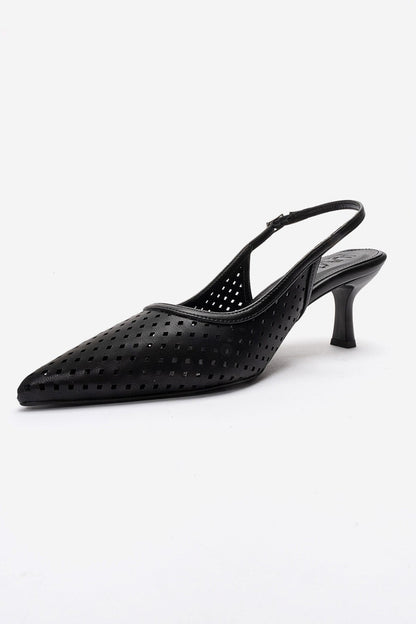 UVIEN - Black Stiletto Pump (Women)
