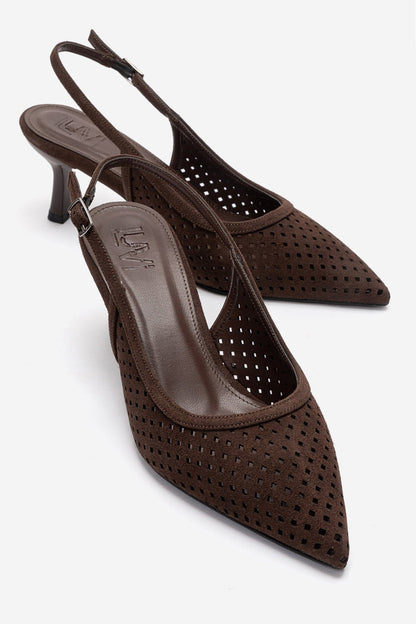 UVIEN - Brown Stiletto Pump (Women)