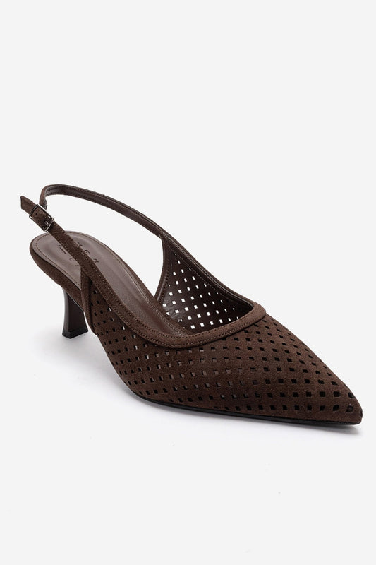UVIEN - Brown Stiletto Pump (Women)