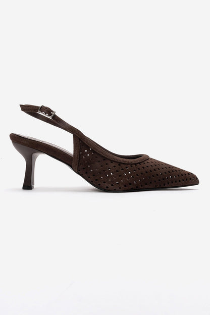 UVIEN - Brown Stiletto Pump (Women)