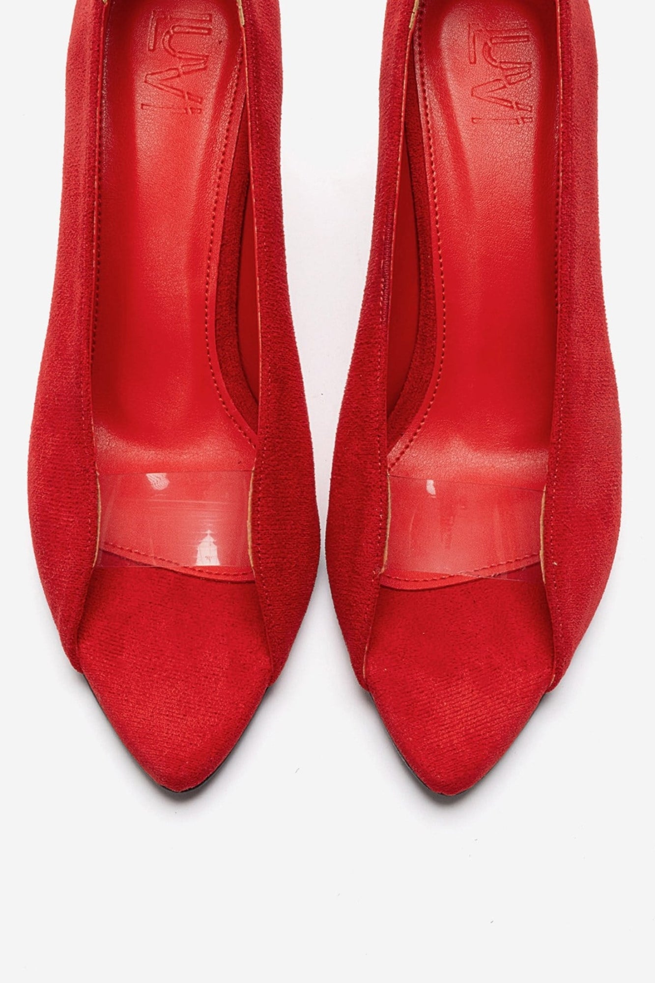 VARELIA - Red Suede Stiletto Pump (Women)