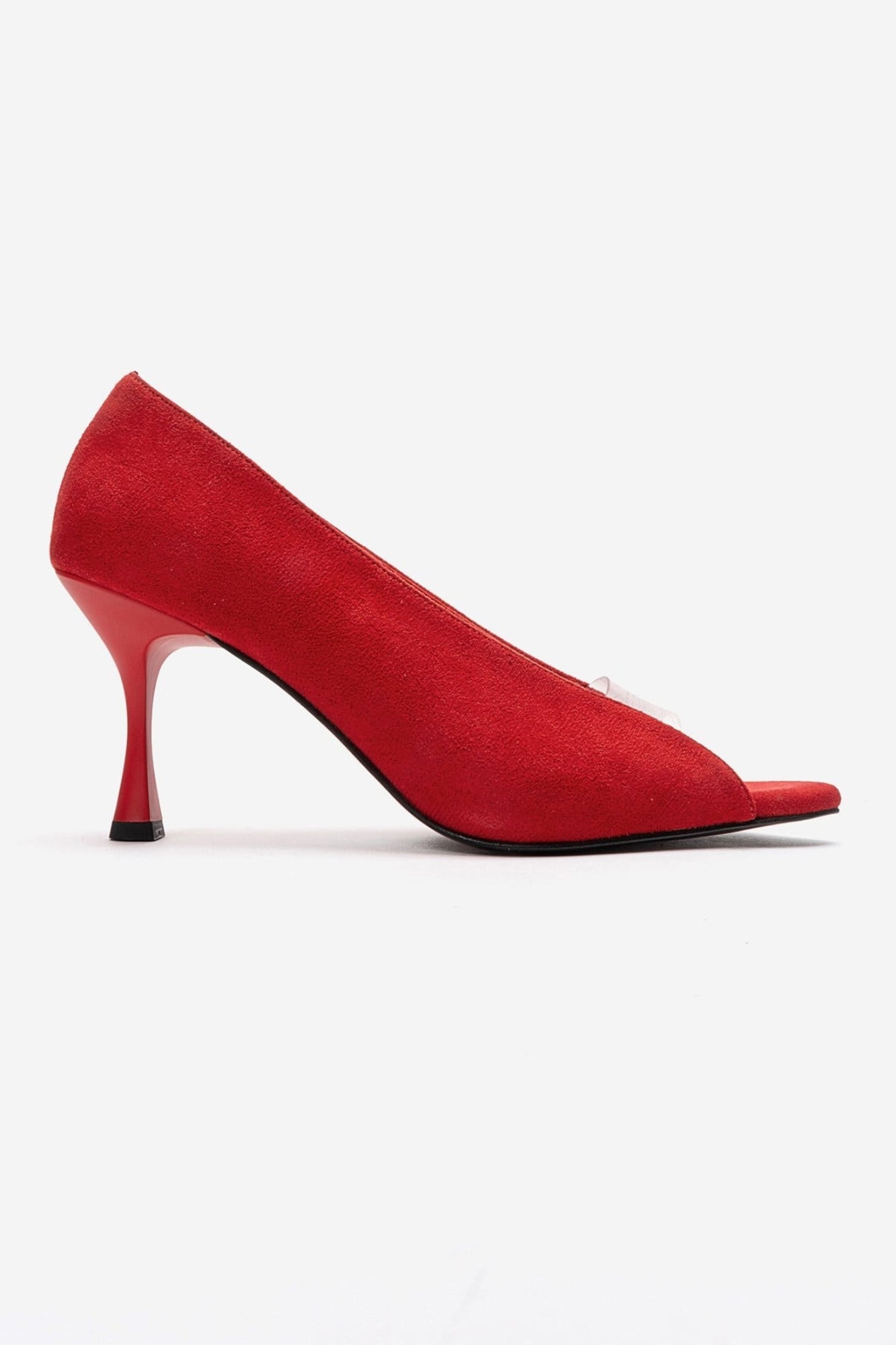 VARELIA - Red Suede Stiletto Pump (Women)