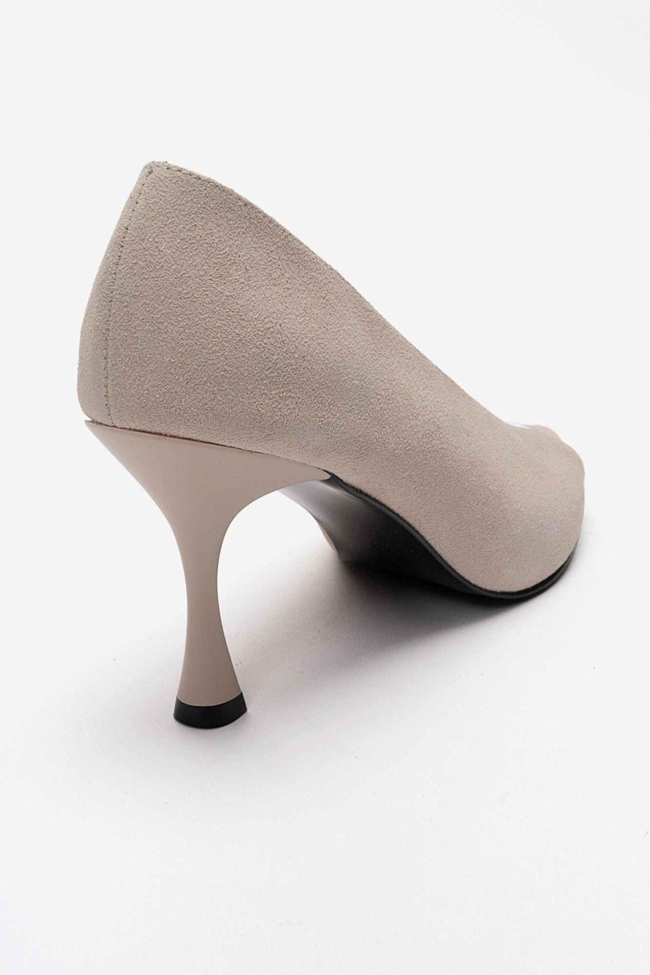 VARELIA - Beige Suede Stiletto Pump (Women)