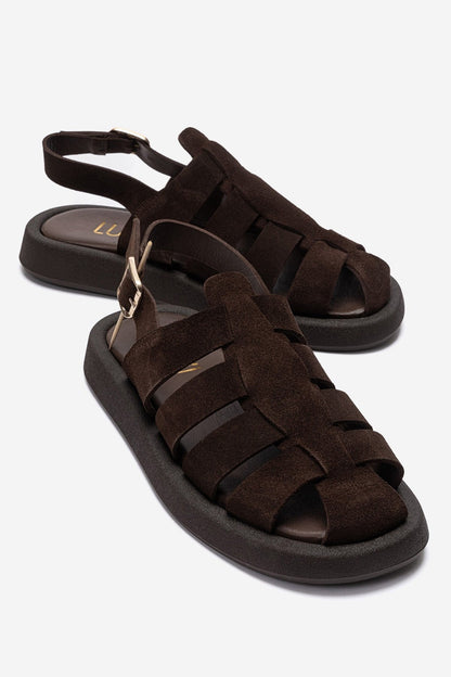 JOURA - Cognac Genuine Leather Sandal (Women)