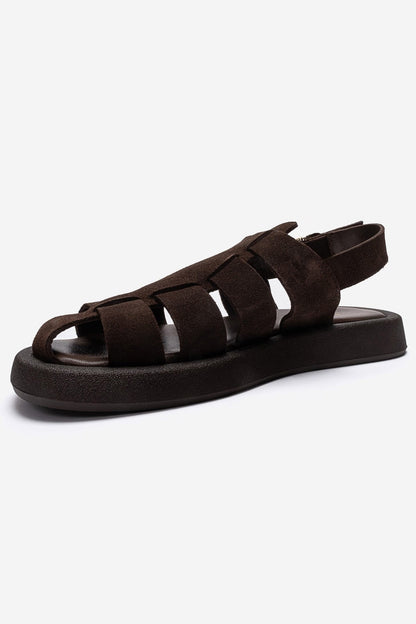 JOURA - Cognac Genuine Leather Sandal (Women)