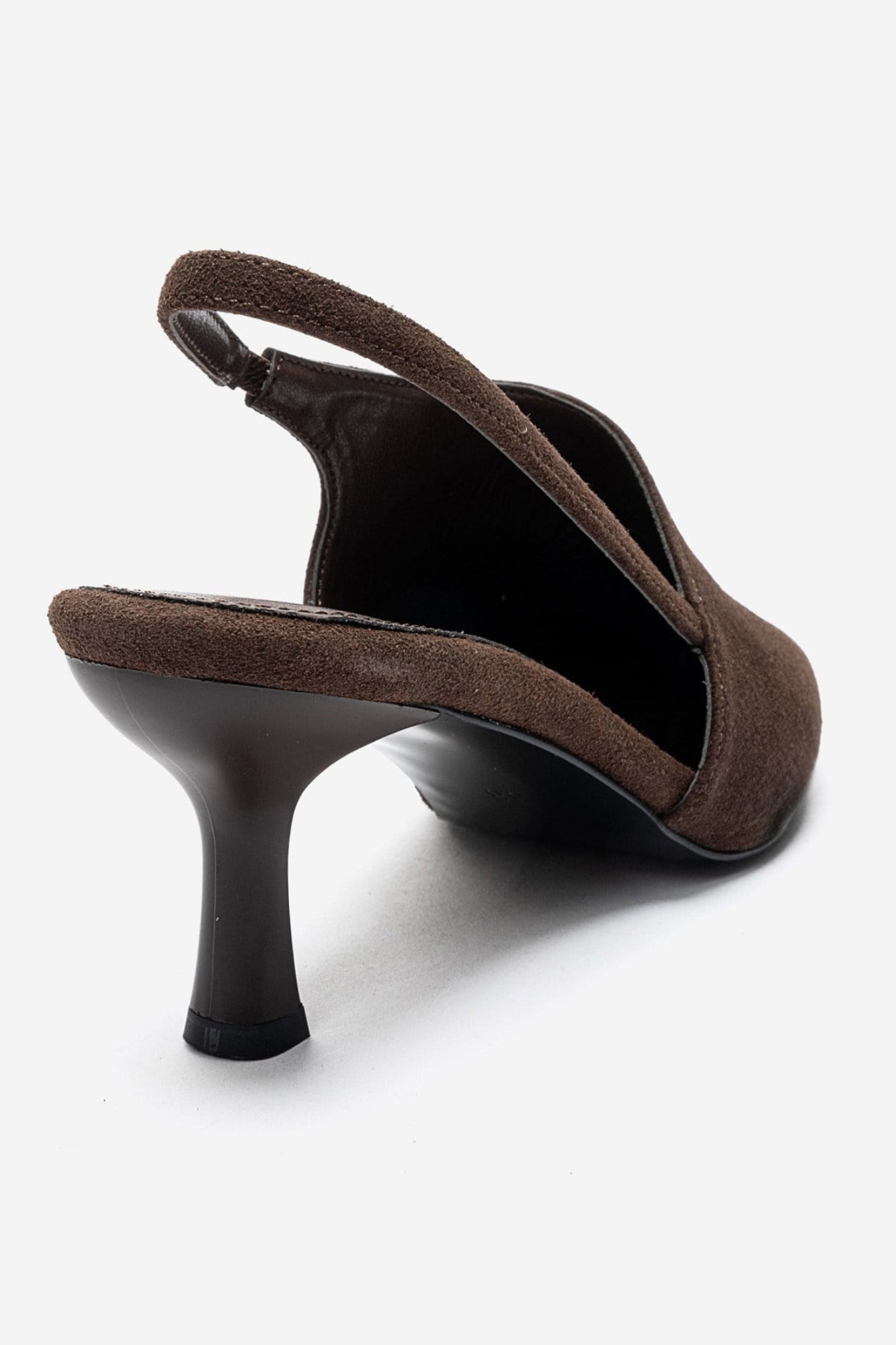YAREL - Brown Pointed Toe Stiletto Pump (Women)