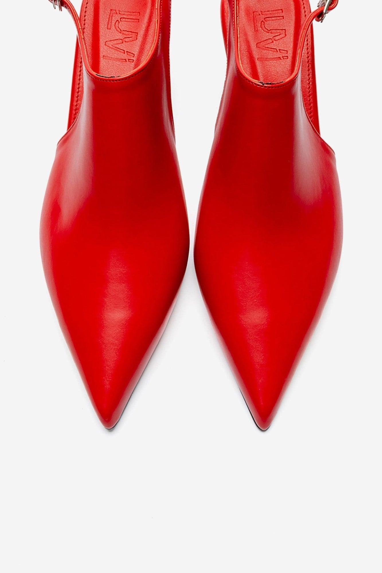 ROSALIE - Red Pointed Toe Stiletto Heel (Women)