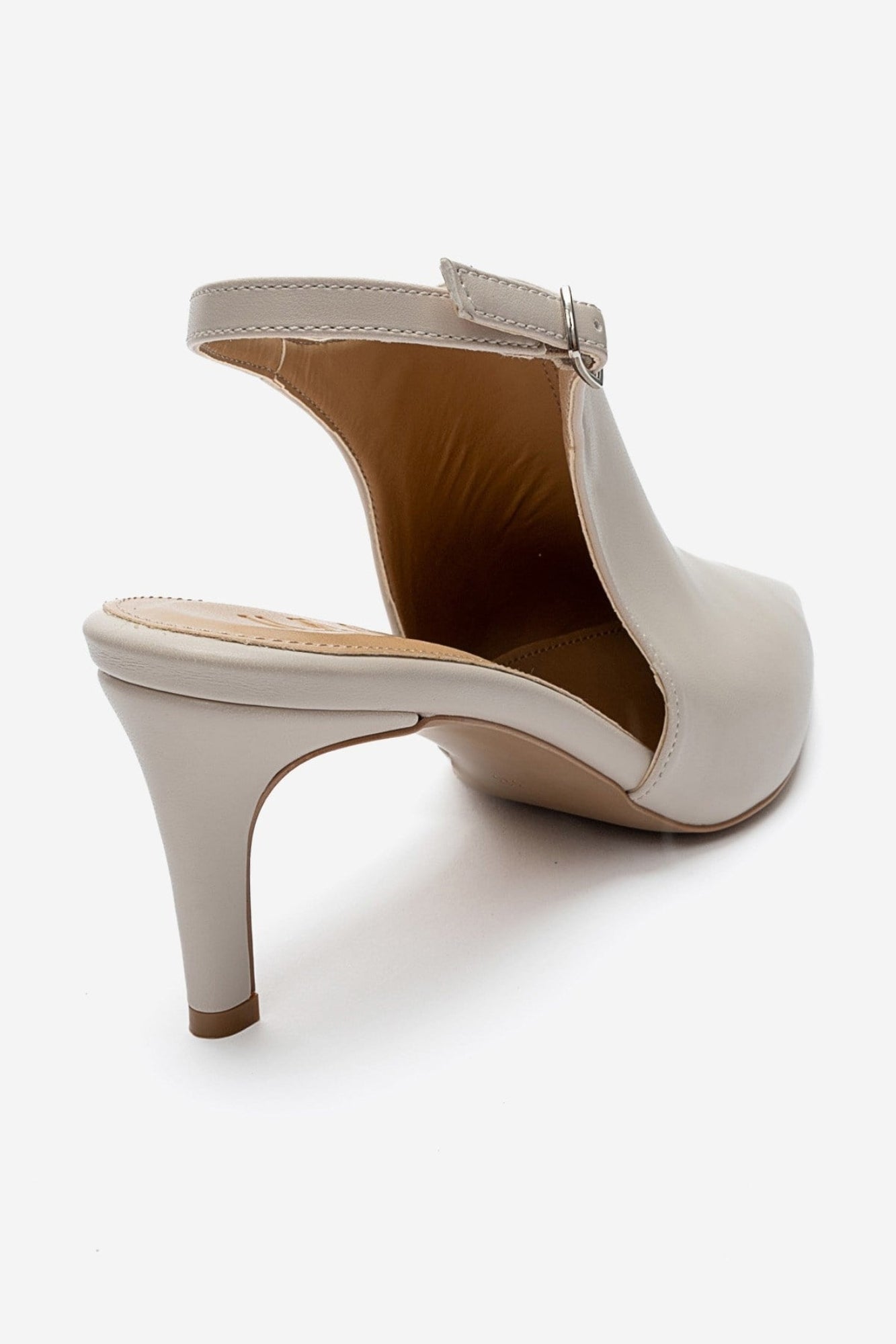 ROSALIE - Off-White Pointed Toe Stiletto Heel (Women)