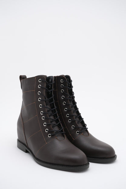 Aria - Bota de Cuero Marrón (Mujer)