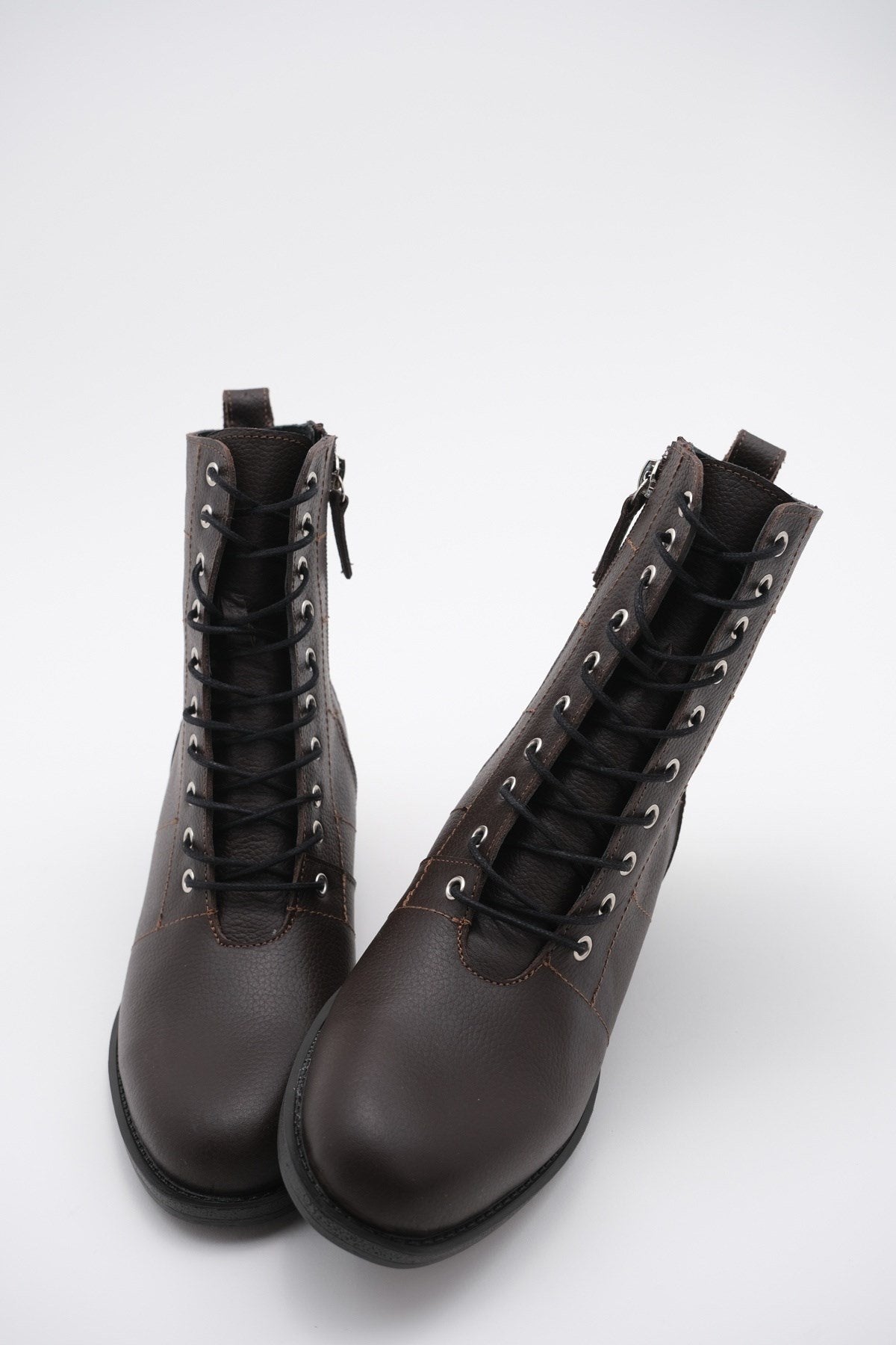 Aria - Bota de Cuero Marrón (Mujer)