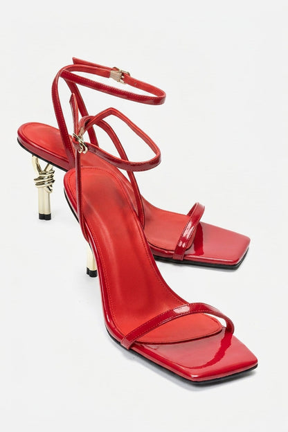 SONE - Red Patent Stiletto Pump (Women)