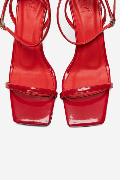 SONE - Red Patent Stiletto Pump (Women)