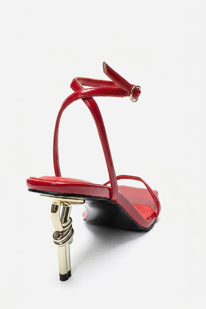 SONE - Red Patent Stiletto Pump (Women)