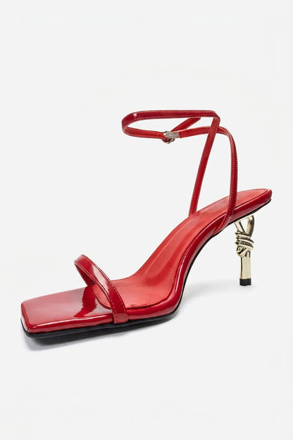 SONE - Red Patent Stiletto Pump (Women)