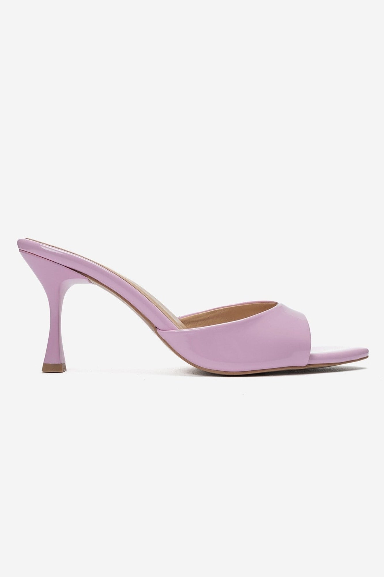 Tiera - Pink Patent Stiletto Mule (Women)