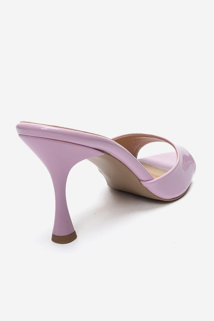 Tiera - Pink Patent Stiletto Mule (Women)