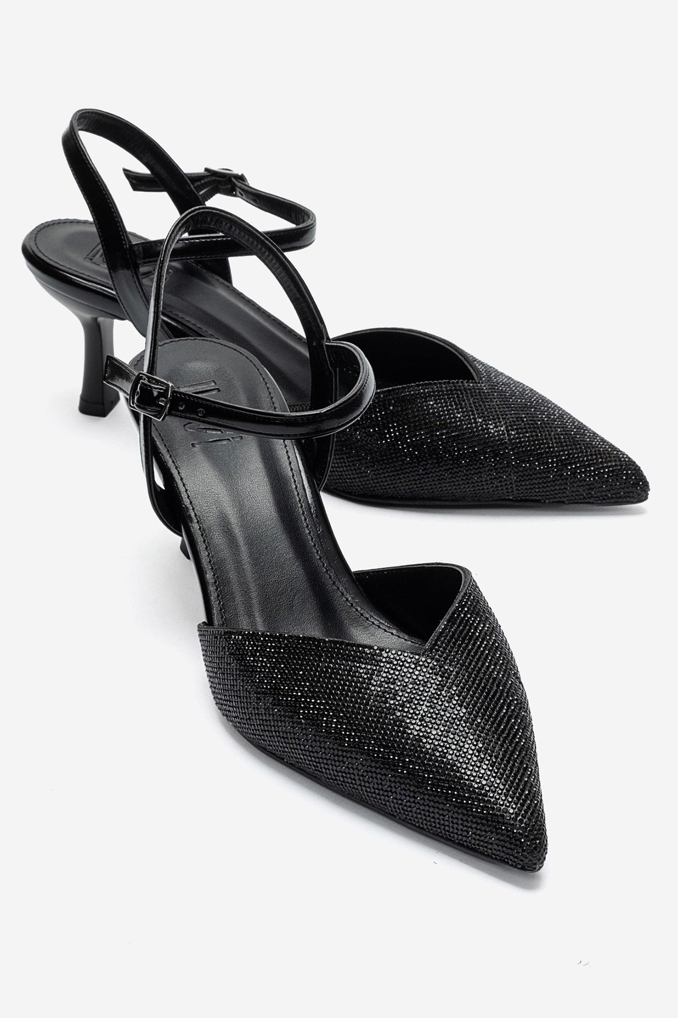 NIVORA - Black Stiletto Pump (Women)