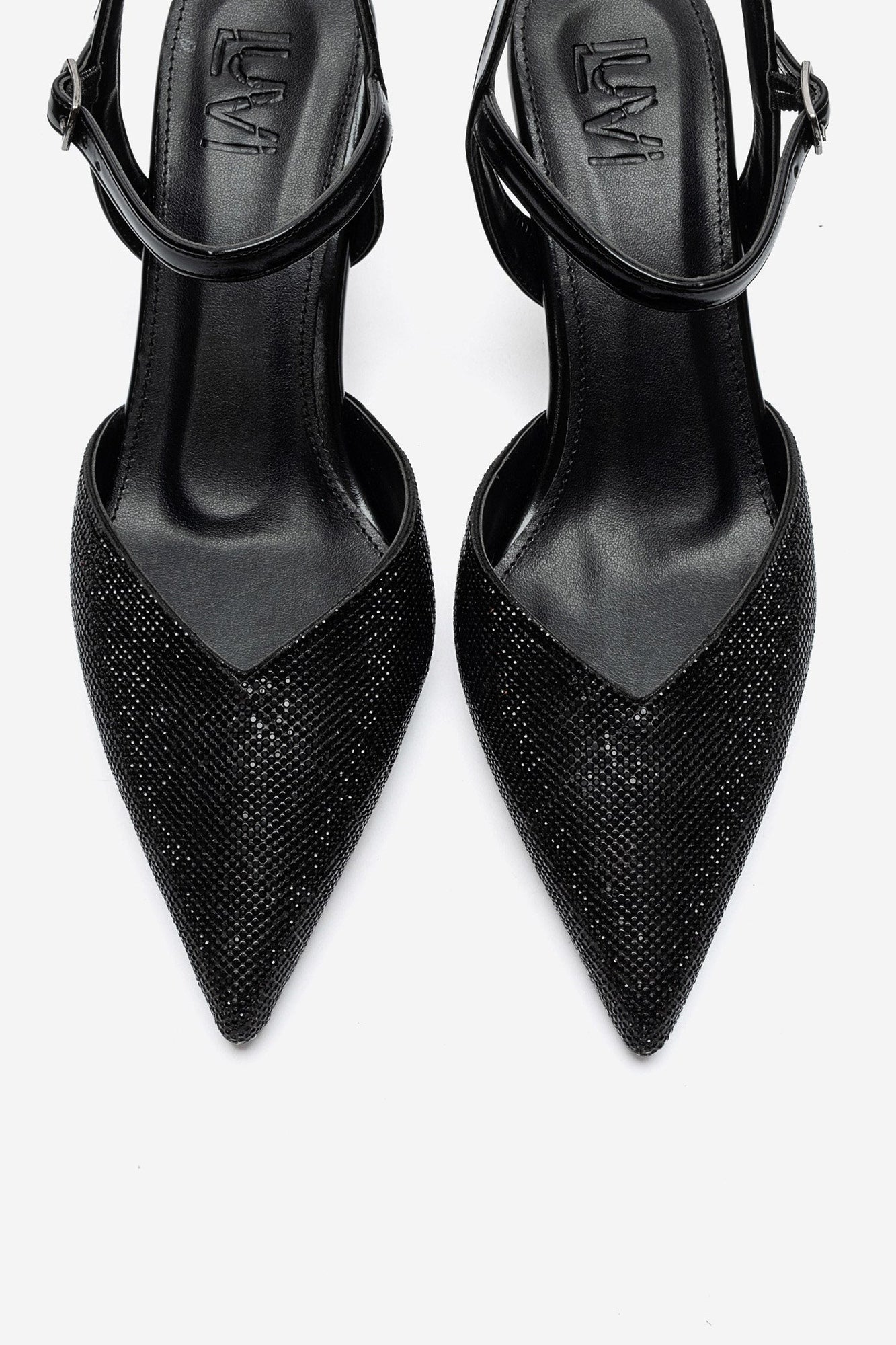 NIVORA - Black Stiletto Pump (Women)