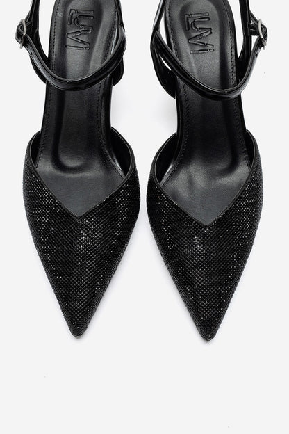 NIVORA - Black Stiletto Pump (Women)