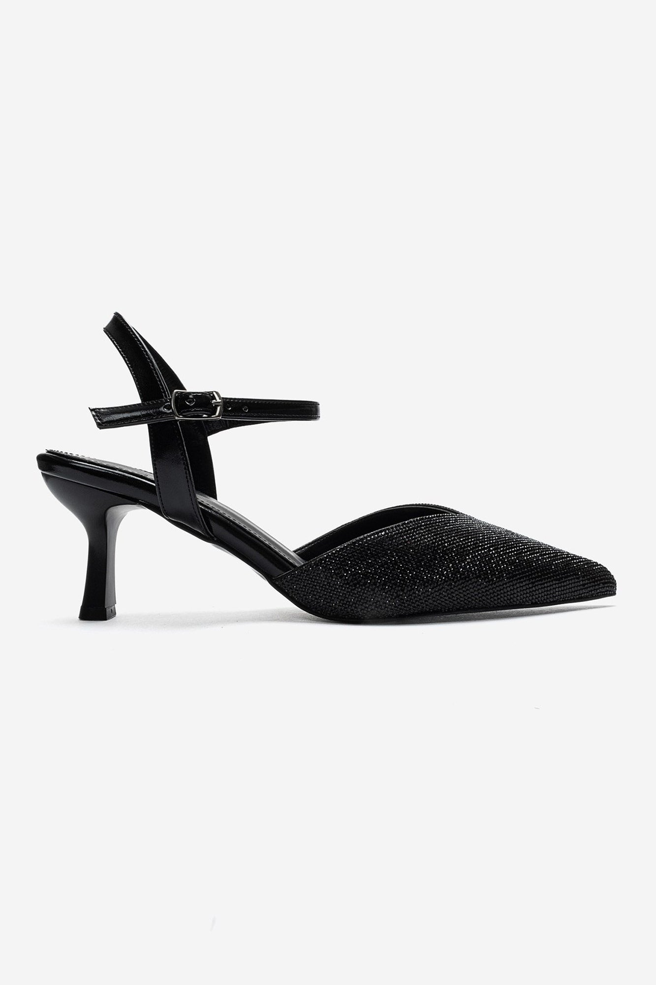 NIVORA - Black Stiletto Pump (Women)