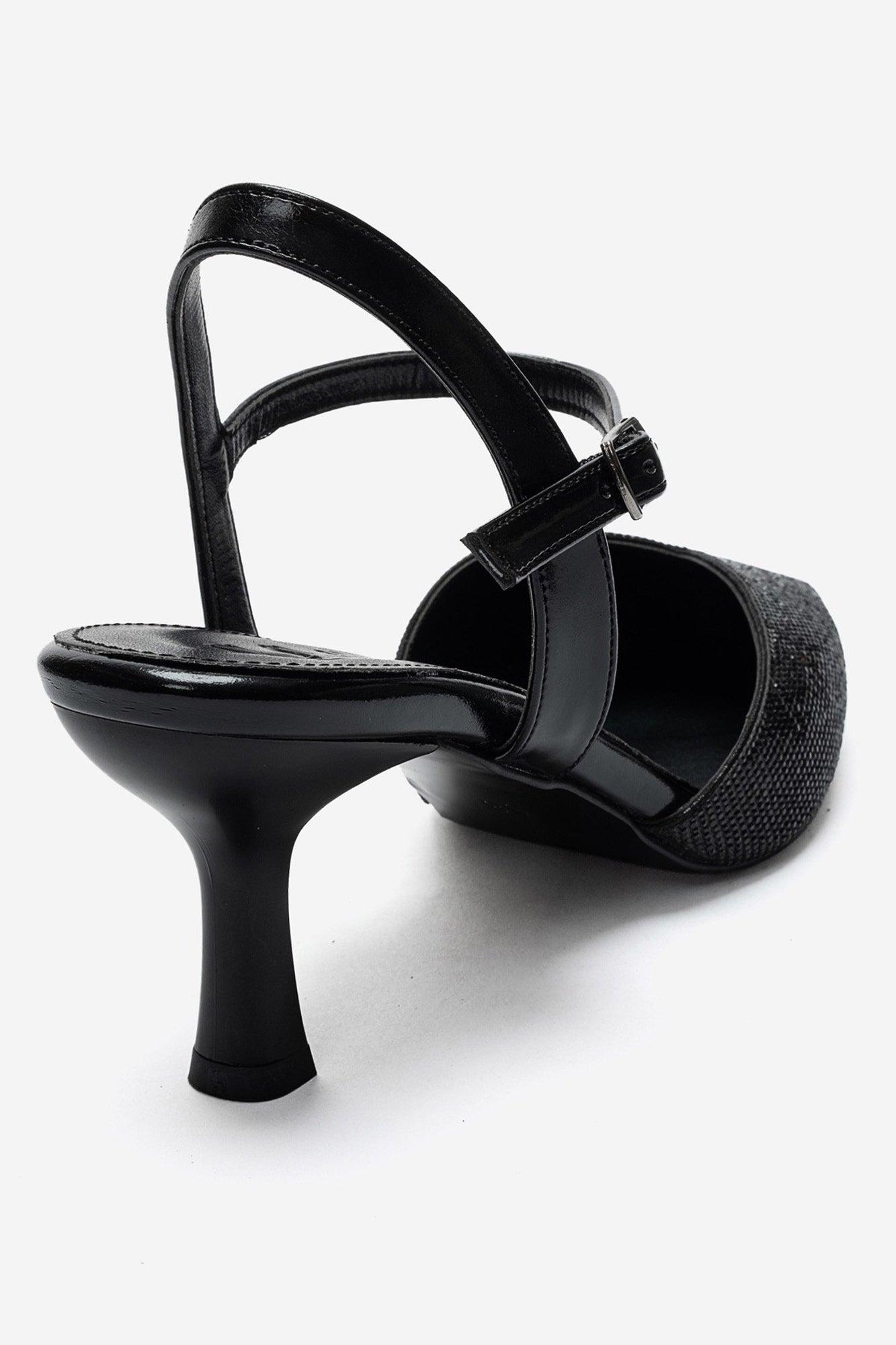 NIVORA - Black Stiletto Pump (Women)