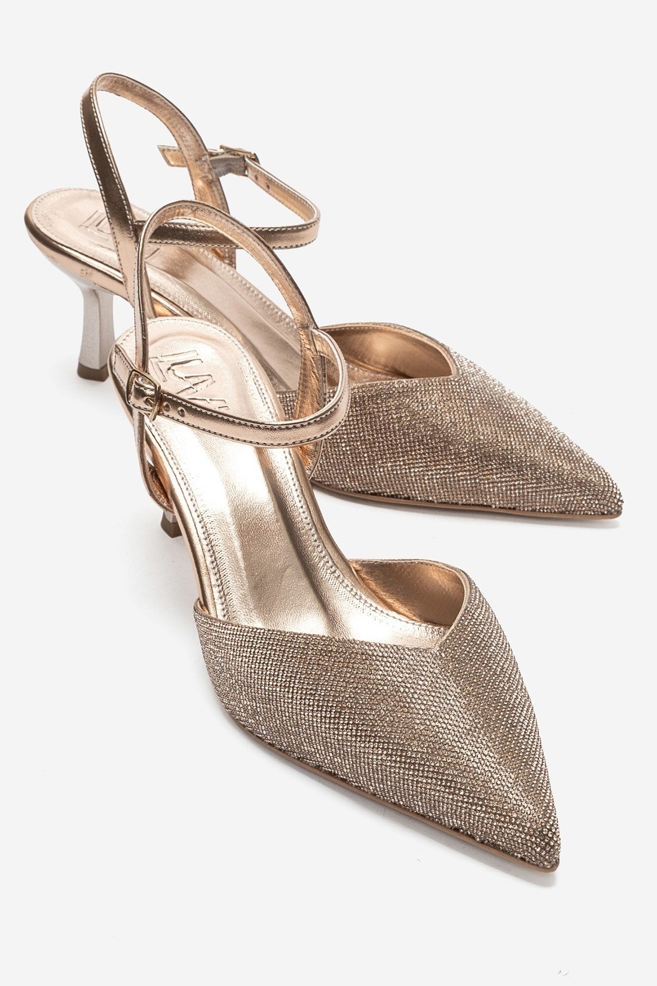 NIVORA - Rose Gold Stiletto Pump (Women)