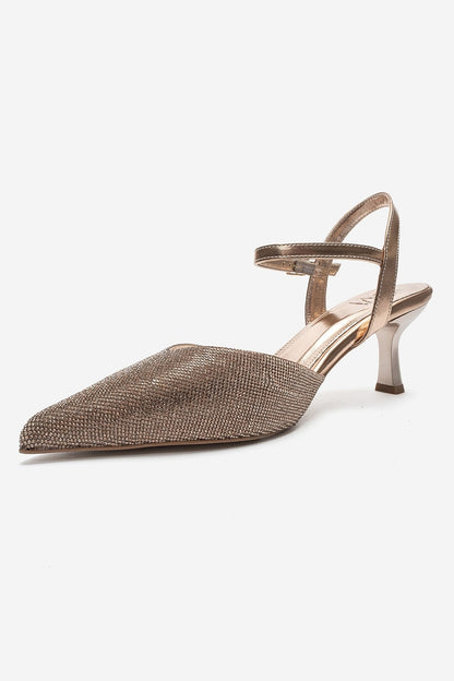 NIVORA - Rose Gold Stiletto Pump (Women)