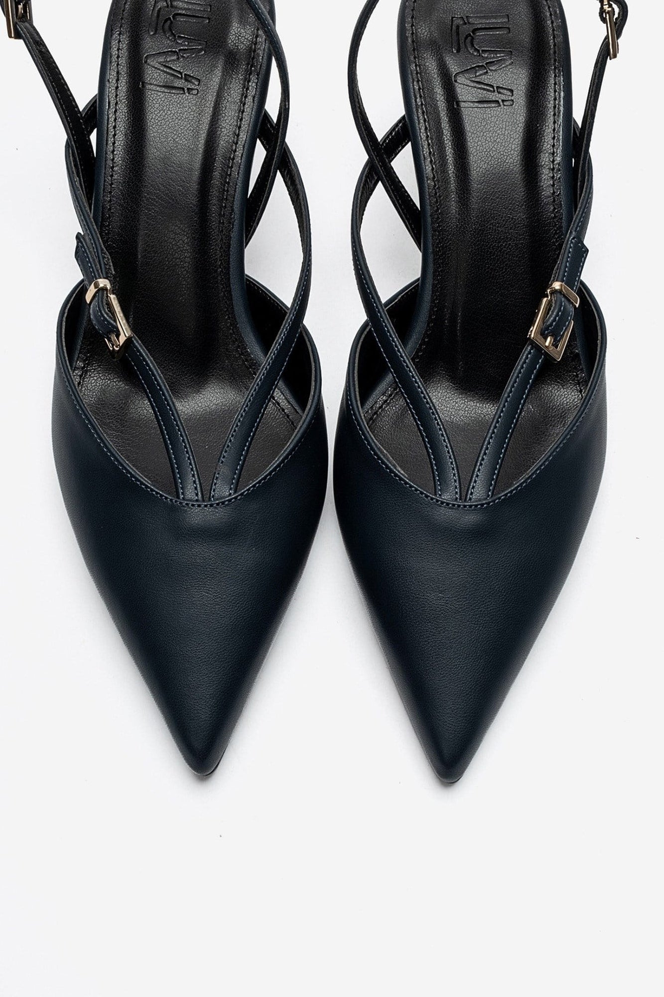 ARMONIA - Navy Strap-Detail Stiletto Pump (Women)