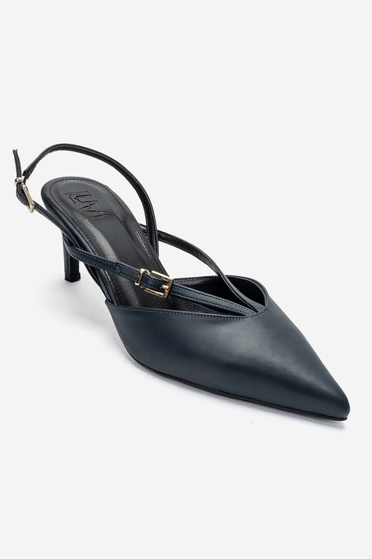 ARMONIA - Navy Strap-Detail Stiletto Pump (Women)