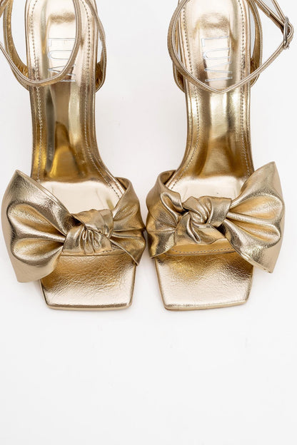 Pila - Zapatos de tacón dorados (Mujer)