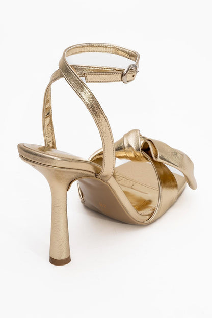 Pila - Zapatos de tacón dorados (Mujer)
