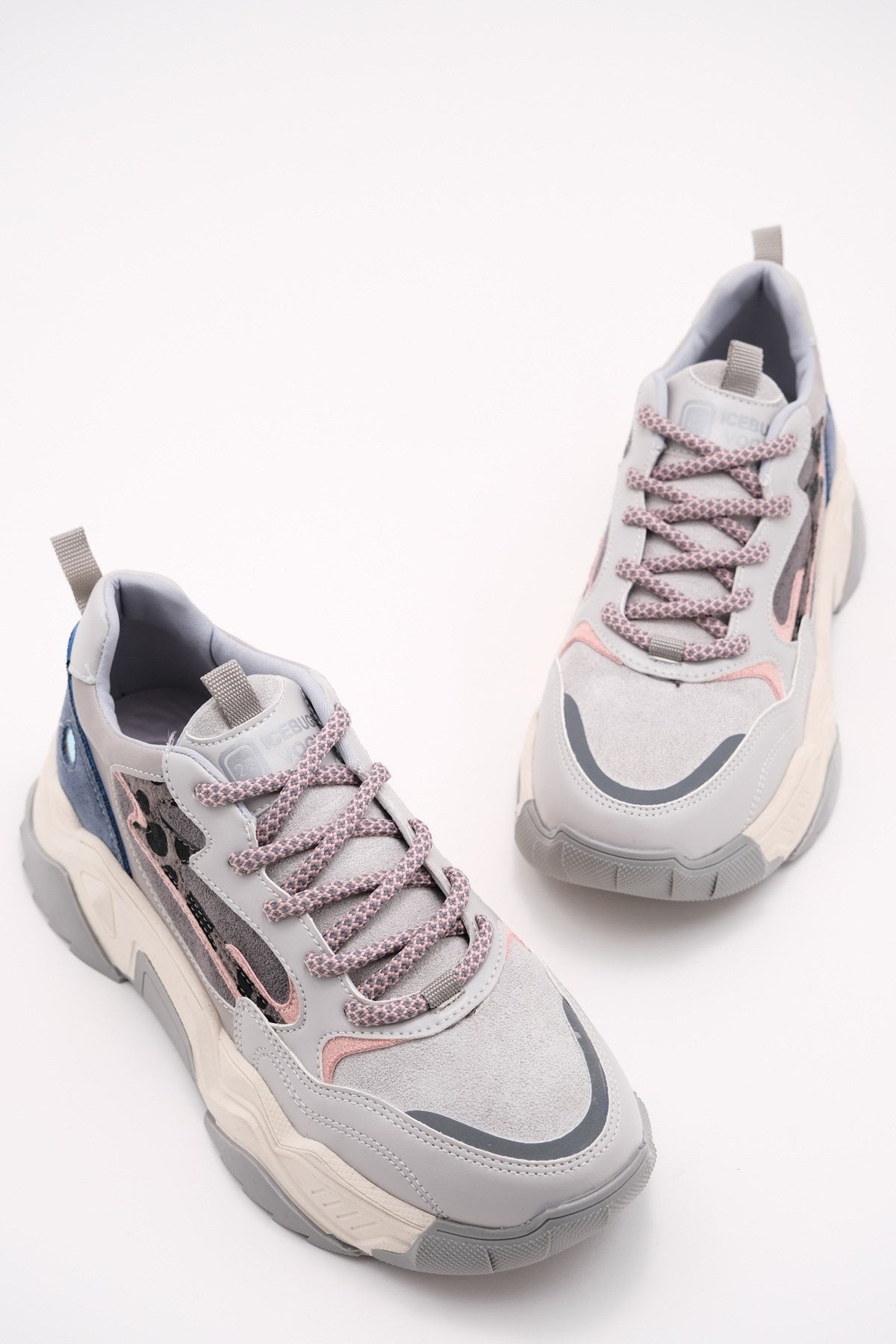 Europa - Zapatillas deportivas gris hielo (Mujer)