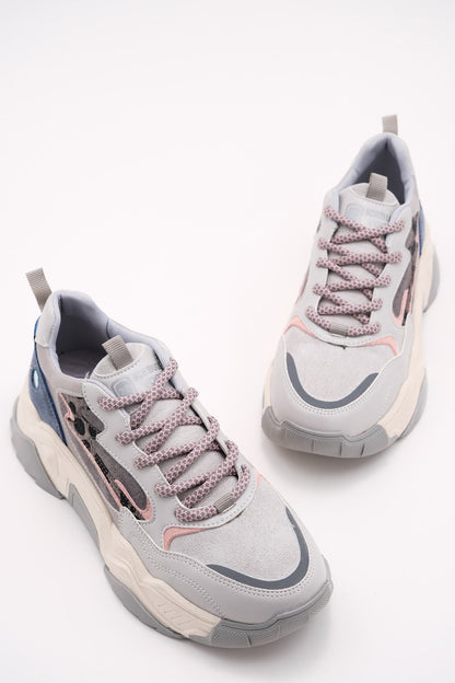 Europa - Zapatillas deportivas gris hielo (Mujer)